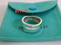 11号・美品】ティファニー スネーク リング シルバー925 蛇 希少 