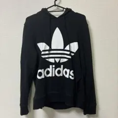 adidas Originals トレフォイルロゴ パーカー ブラックのサムネイル