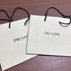 PRADA 紙袋 小型 2枚セット