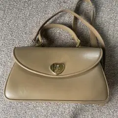 キタムラ　ハンドバッグ　ベージュ