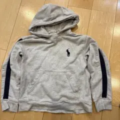 Polo Ralph Lauren グレー パーカー　140