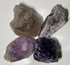 アメジスト　クラスター　原石★まとめ売り♪