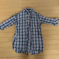 AZULbymoussy 薄手シャツ　ブラウス　チェック柄　レディース