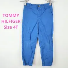 TOMMY HILFIGER トミー 長ズボン パンツ ゴムウエスト キッズ 青