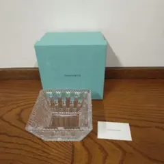 【か180】ティファニー　TIFFANY　小物入れ　クリスタルのサムネイル