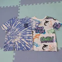 H&M キッズ Tシャツ 2枚セット 98-104cm