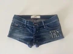 送料込み　Hollister ダークブルー ショートパンツ