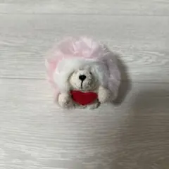 ハート付きハリネズミ　ぬいぐるみのサムネイル