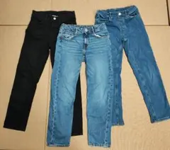 H&M ジーンズ3本セット　サイズ140