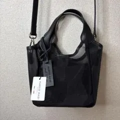 MARCO MASI ブラック メッシュ ショルダーバッグのサムネイル