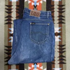 LEE ストライプデニムパンツ Lee 90〜80年代 - メルカリ