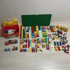 アンパンマンブロック　レゴデュプロ　全て合わせて450ピース以上　基盤2つ