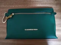 未使用品　サマンサベガsamantha vega ポーチ　グリーン　緑
