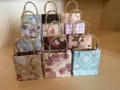 ミニ紙袋24枚セット　ハンドメイドのサムネイル