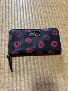 kate spade 花柄 長財布