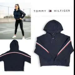 レア☆ショートTOMMYHILFIGERトミーヒルフィガーパーカートレーナー