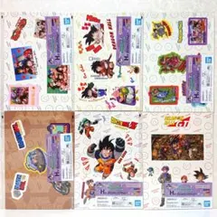 【最安値】 ドラゴンボール 一番くじ H賞 ダイカットステッカー 未開封 全6種