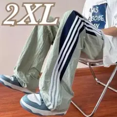 パンツ 韓国 トラックパンツ メンズ ワイド 大きめ ゆったり ストリート系