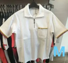 ☆50%割引☆santafe ホワイトポロシャツ M