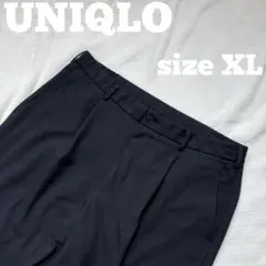UNIQLO ユニクロ タックワイドパンツ 468743 ネイビー XL
