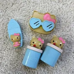 ハッピーセット　日焼けキティコンプリート