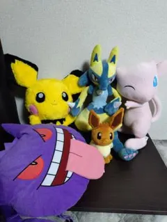 ポケモン pokemon ぬいぐるみ 5点セット タグ付き