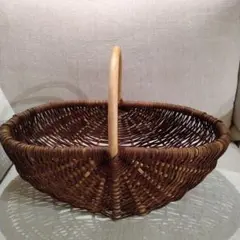 【無印良品】ティロブ　オーバルバスケット　(大)