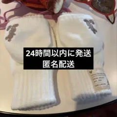 東京ディズニーリゾート　ミッキー　ミトン 手袋 白 ホワイト ランド　シー