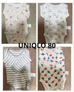 UNIQLO ベビー肌着 ロンパース80cm【長袖】