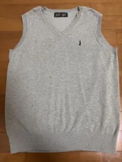 イーストボーイ 制服ベスト　グレー ノースリーブ スクールベスト サイズ11