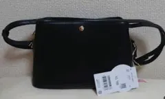 Honeys　未使用タグつき　軽量あおりショルダー　ブラック