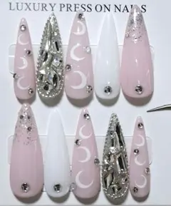 ピンク白×月 マリーンセル 韓国 シズニルック y2k ギャル 韓国 春