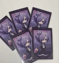 ゆきむら。デフォ トレカ5枚セット