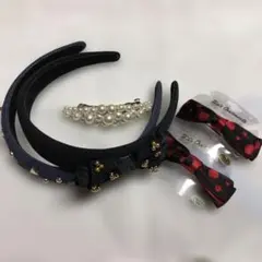 カチューシャ、バレッタ （５点）