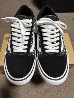 ヴァンズ オールドスクールプロ ドット柄 ブラック サイズ 28.5㎝