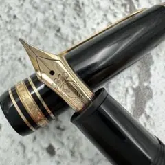 d*3様 OMAS ブラック×ブルー 18k 万年筆 - メルカリ