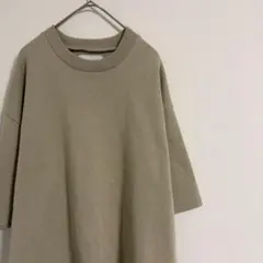 【◎STUDIOUS◎肉厚生地　サマーニット　オーバーサイズ】ミラノリブサマーのサムネイル