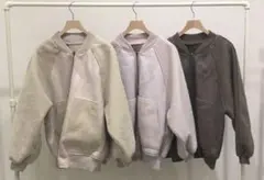 w closet ♡ フェイクムートンリバーシブルブルゾン