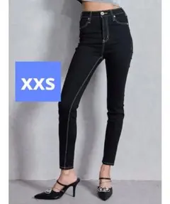 ジェイダ　ワンウォッシュ　スキニー　デニム　xxs