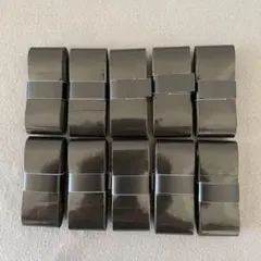 グリップテープ S003 黒 PU 10本 ウェット バドミントン 部活 テニス