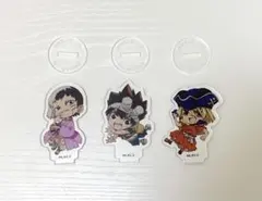 Dr.STONE ダイソー ミニアクリルスタンド あさぎりゲン クロム 七海龍水