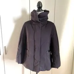 ユニクロ プラスJ ワイン ボルドー ハイブリッドダウンジャケット ジルサンダー