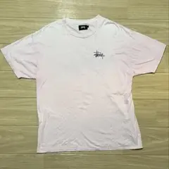 Stussy バックロゴ半袖Tシャツ ピンクのサムネイル