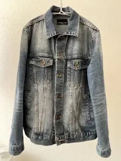 タグ付未使用✨ナンバーナイン デニムジャケット Gジャン ダブルジッパー 黒 タグ付未使用✨ナンバーナイン デニムジャケット Gジャン ダブル