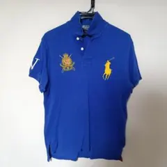 ポロ・ラルフ・ローレン ポロシャツ 青