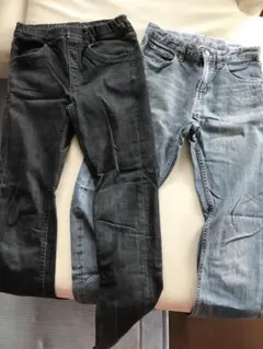 ユニクロ　デニム 150 2本セット