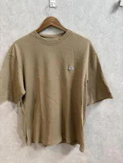 Dickies 와플 크루넥 T 베이지 XL