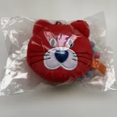 mojojojo ビーズチェーン付きフェイスマスコット4 赤ネコ