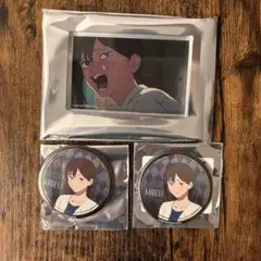 チェンソーマン レゼ篇 TSUTAYA コベニ　缶バッジ　アクリルブロック　3点