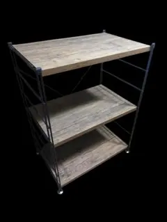 ホームエレクター ブランチシェルフ サイドワゴン 3段 木製棚 組立て式家具 ホームエレクター ブランチシェルフ サイドワゴン 3段 木製棚